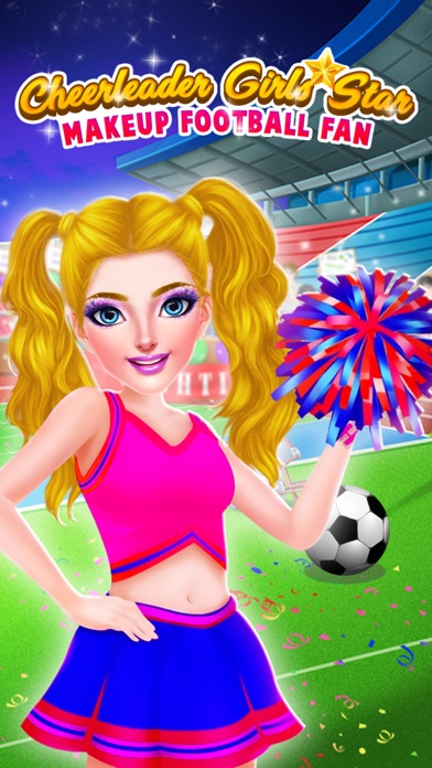 Cheerleader Girls Star - Be a Football Fan screenshot 3