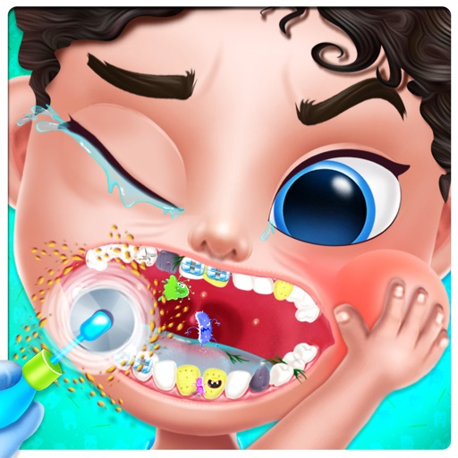 Crazy Dentist Clean Teeth Game Icon