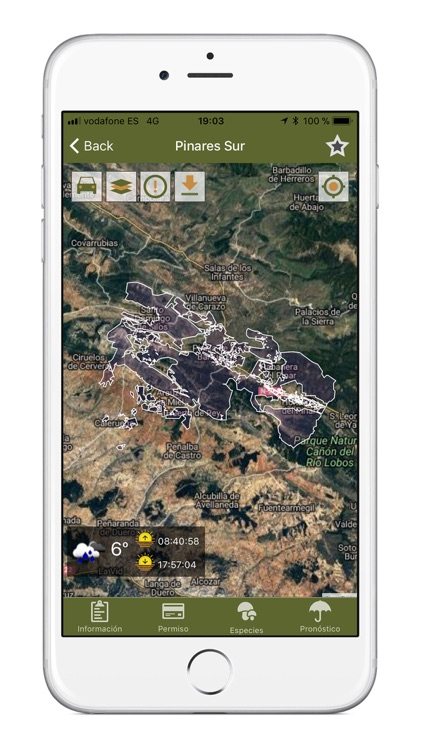 Cotos de setas - Mapas + GPS screenshot-3