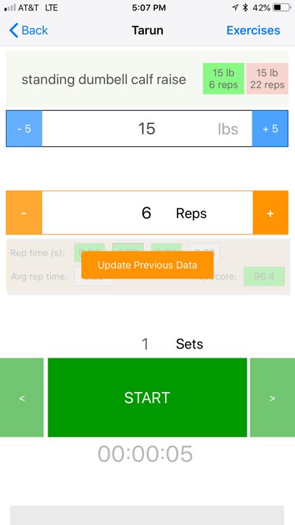 Arnie Workout Logger