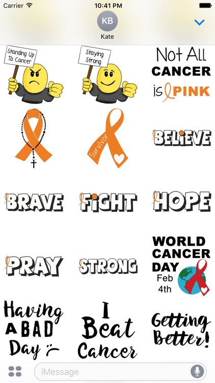 Leukemia Cancer Stickers