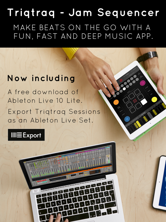 triqtraq - jam sequencer screenshot