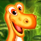 Dinosaurier-Insel - die niedlichen Tiere gegen die Jagd Höhlenmenschen - Gratis-Edition icon
