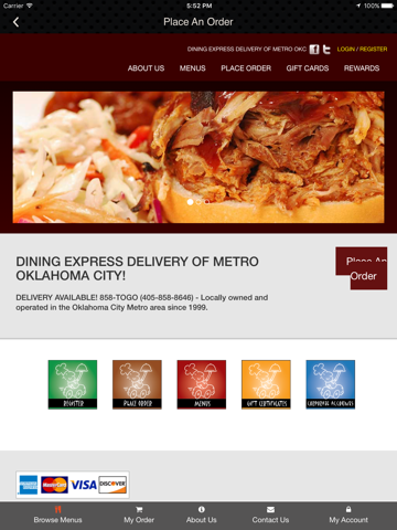 Dining Express 858-ToGo screenshot 2