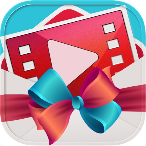 Video Cards & Invitation Maker Icon