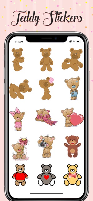 Teddy Love Stickers(圖2)-速報App