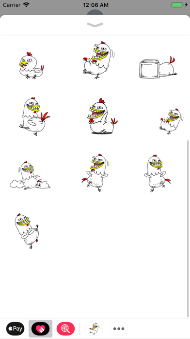 Fancy Chick Animated Stickers screenshot 3