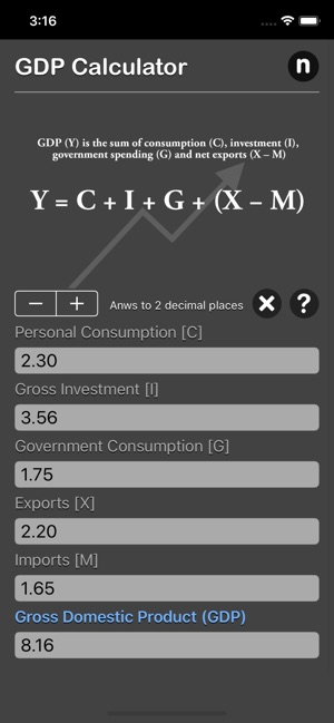 GDP Calculator(圖2)-速報App