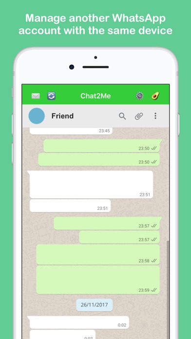 Chat2Me for WhatsApp screenshot 2