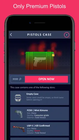 Game screenshot VIP Skins - Cases for CSGO hack