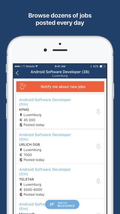 How to cancel & delete jobs.lu – Job Search App from iphone & ipad 2