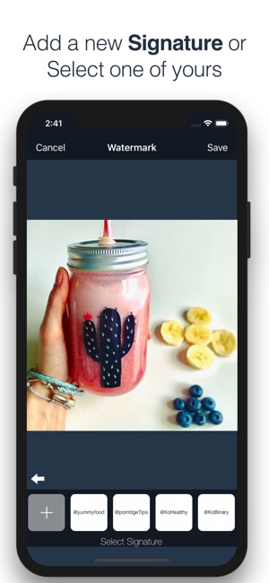 ‎Watermark - Sign your photos on the App Store