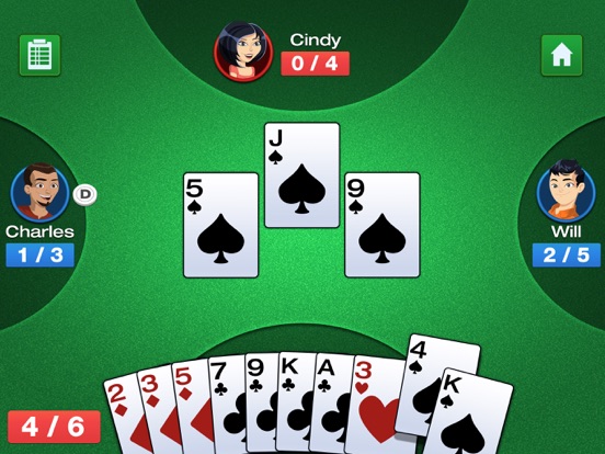 Simple Whiz Spades - Card Gameのおすすめ画像1