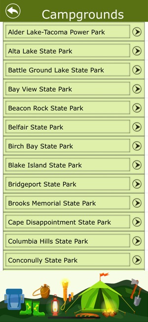 Washington Campgrounds & Trail(圖4)-速報App