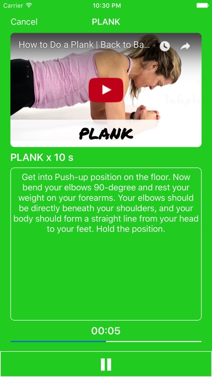 30 Day Fit Challenge Workout