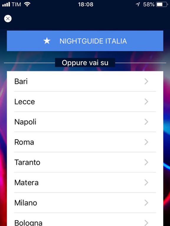 NightGuide screenshot 2