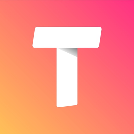 Texty - Colorful Text Status & Caption Maker Icon