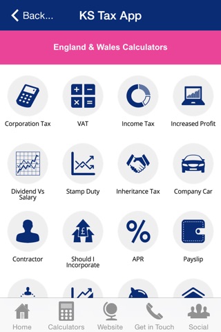 Kingston Smith Tax Calculators screenshot 3