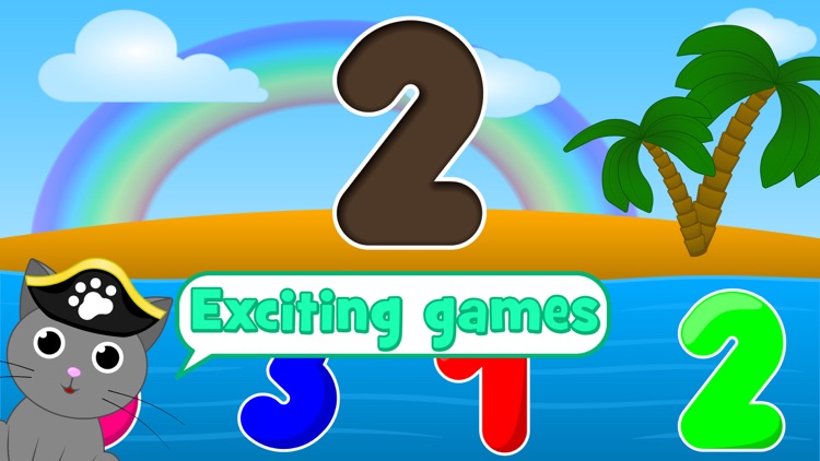 Funny numbers - baby games for kids and toddlers