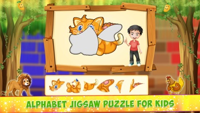 Alphabet Tracing Jigsaw Color screenshot 3