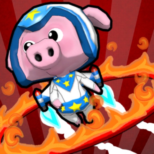 Rocket Pig Icon