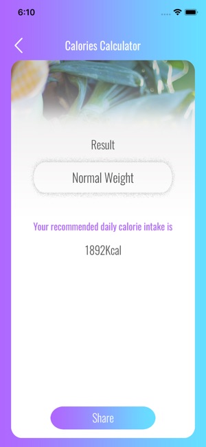 Bmi Calorie Calculator On The App Store