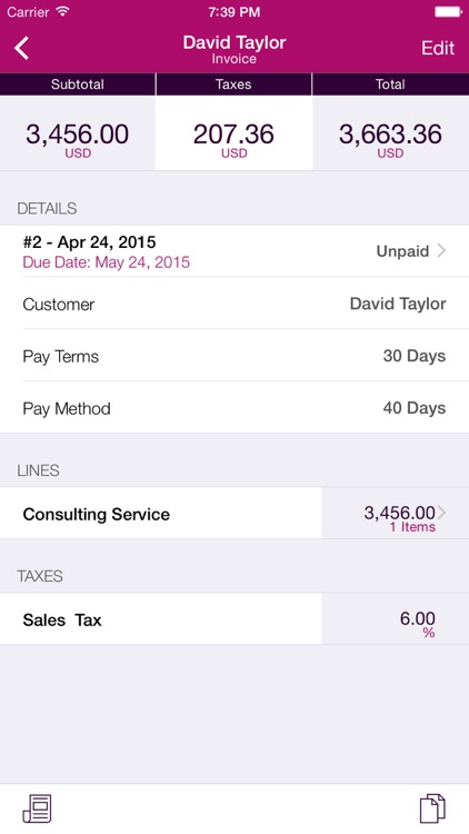 Invoice Center