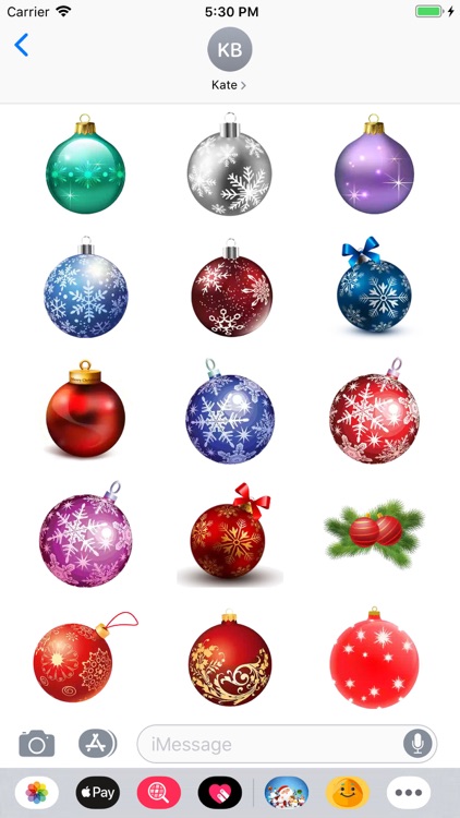 Christmoji - Christmas Sticker screenshot-2