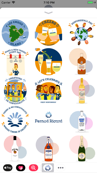 Pernod Ricard Stickers screenshot 4
