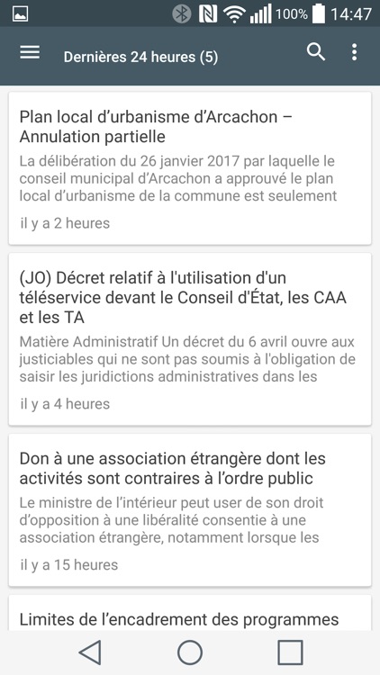 Le kiosque droit administratif