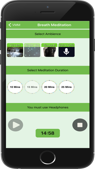 How to cancel & delete Virtual Mindfulness Meditation from iphone & ipad 2
