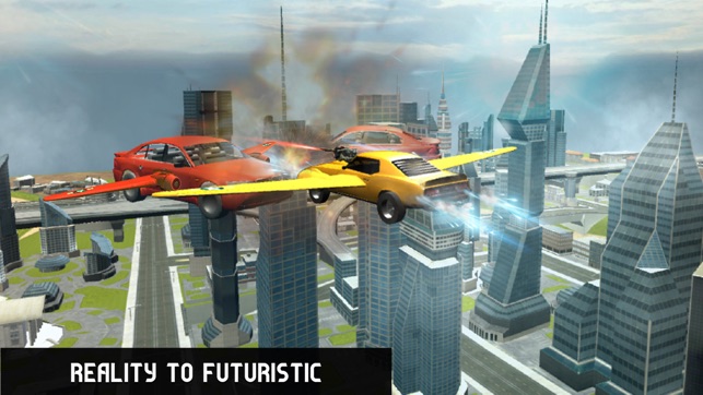 Flying Futuristic Car Battle(圖3)-速報App