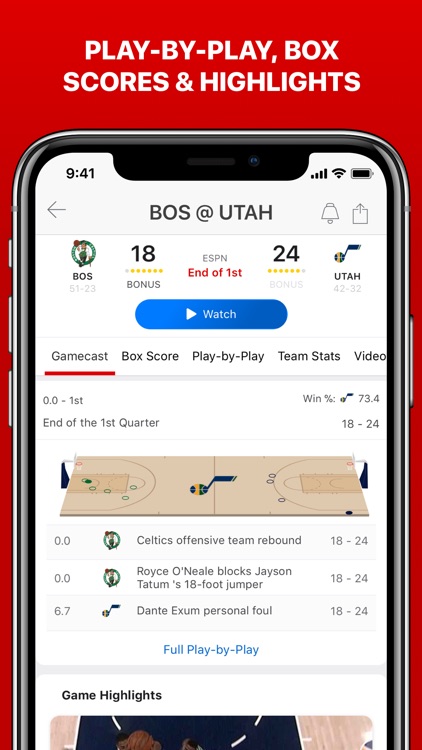 ESPN: Live Sports & Scores screenshot-8