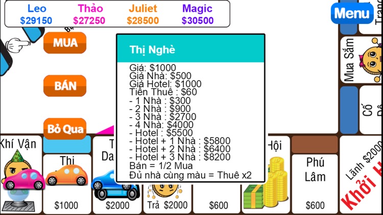Cờ Tỷ Phú - Ty Phu Chess