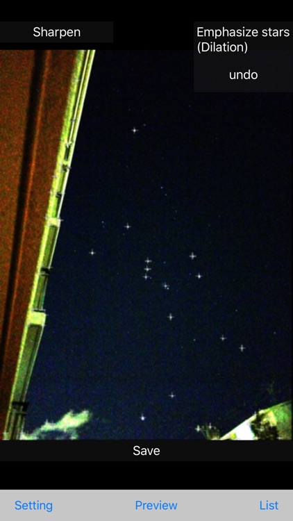 Starry sky Camera