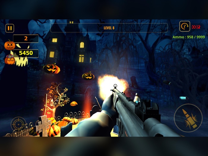 Pumpkin Shooter Game 3D