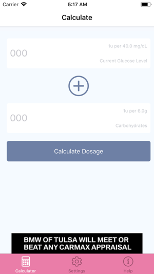 Insulin Calculate