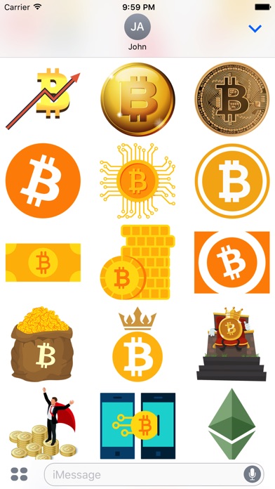 Bitcoin Crypto Stickers screenshot 2