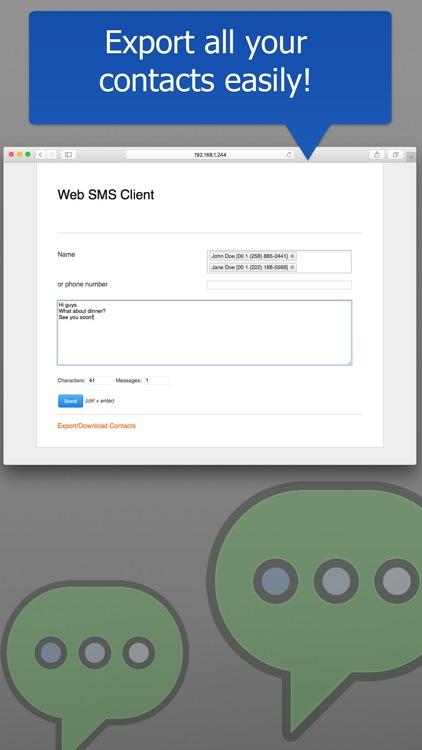 Web Browser SMS screenshot-3