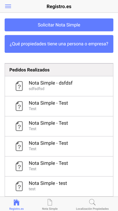 Registro.es screenshot 3