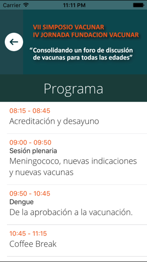 Simposio Vacunar 2017(圖2)-速報App