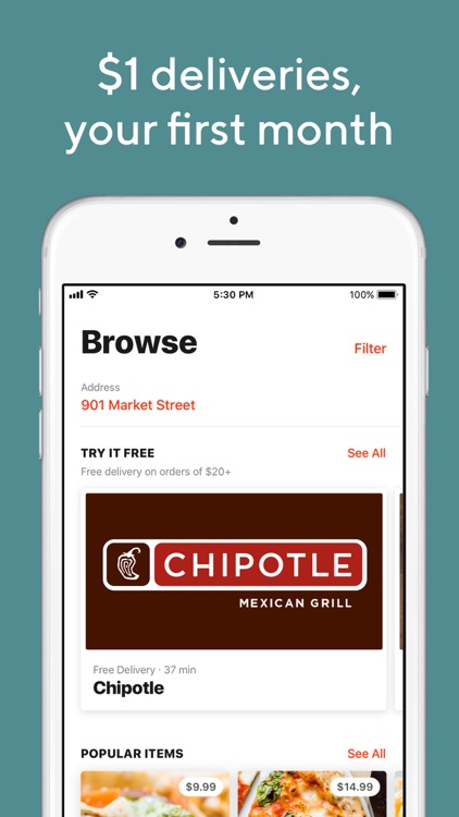 DoorDash - Order Food Delivery