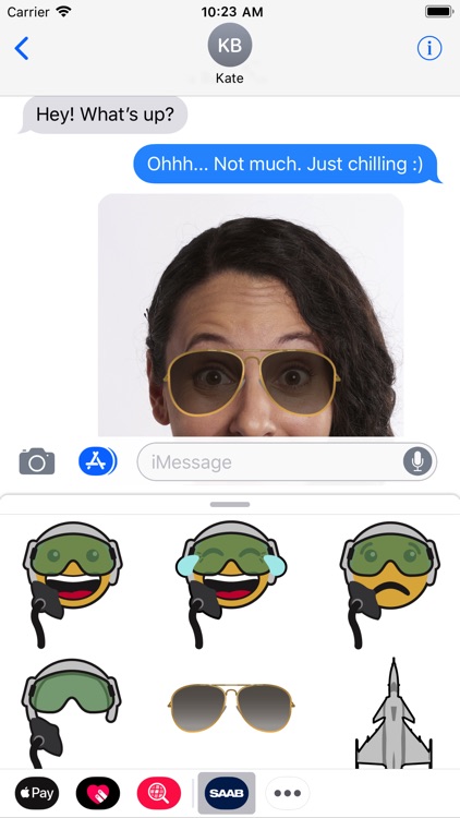 Prank Stickers for iMessage by Laszlo Tuss