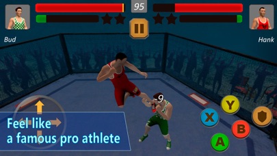 Freestyle Wrestling Fight Star Screenshot on iOS