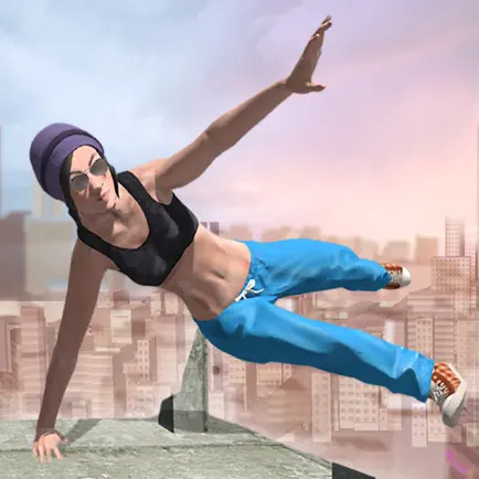 Parkour Stunt Girl Running Читы