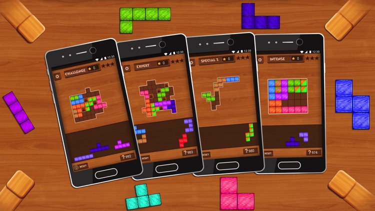 Wood Block Puzzles screenshot-4