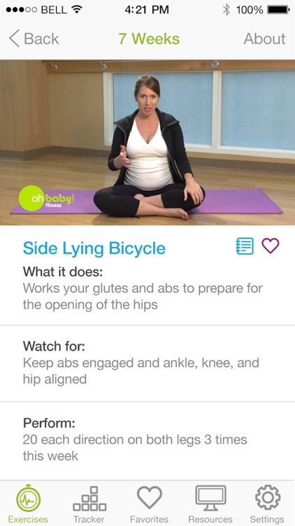 Oh Baby! Pregnancy Exercise screenshot-4