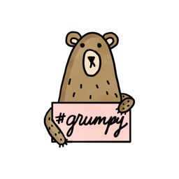 Grumpy Bear Stickers