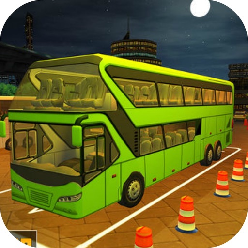 Driver Skill parking - Bus city 3D Icon