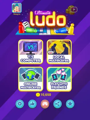 Screenshot 1 Ludo: Classic Fun Dice game! iphone